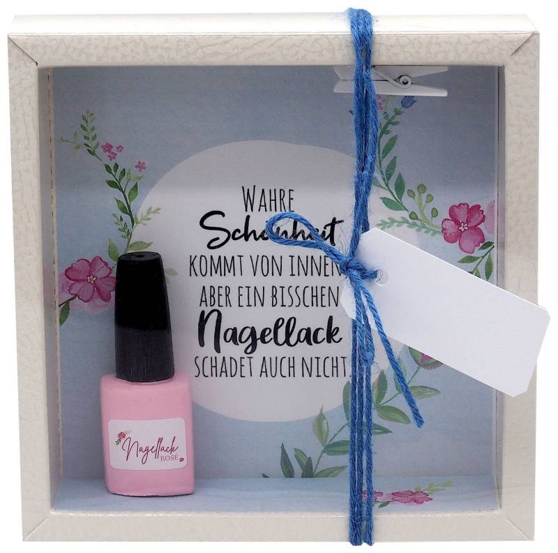 ZauberDeko Geschenkbox Geldgeschenk Verpackung Nagelstudio Nagellack Maniküre Geburtstag von ZauberDeko