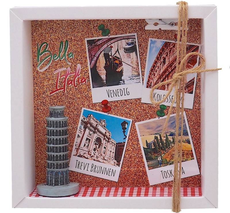 ZauberDeko Geschenkbox Geldgeschenk Verpackung Urlaub Reise Italien Rom Venedig Toscana Pisa von ZauberDeko