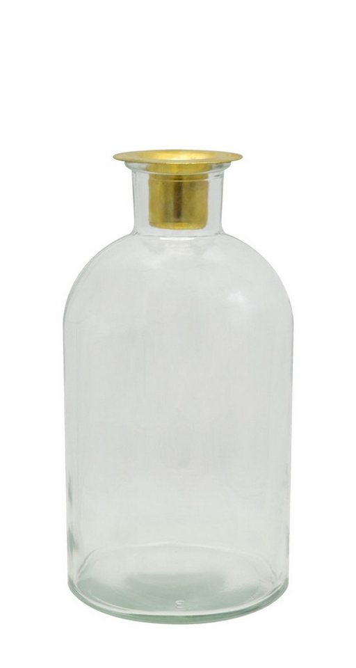 ZauberDeko Kerzenhalter Kerzenhalter Stabkerzenhalter Glas Vase Klar Hochzeit Mehrere Größen von ZauberDeko