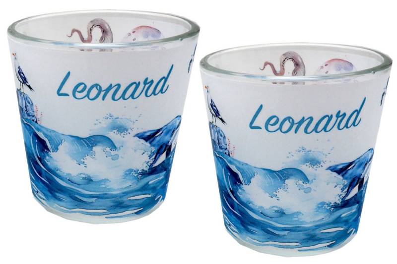 ZauberDeko Teelichthalter Windlicht Banderole Meerestiere Geburtstag Kinder MIT NAME 7,5cm Hoch ZauberDeko Teelichthalter Windlicht Banderole Meerestiere Geburtstag Kinder MIT NAME 7,5cm Hoch von ZauberDeko