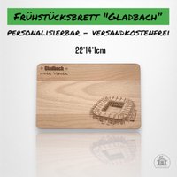 Frühstücksbrettchen Mit Wunschgravur Des Lieblingsvereins - Gladbach Frühstücksbrettchen Mit Wunschgravur Des Lieblingsvereins - Gladbach von Zauberbude