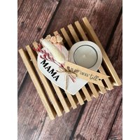 Muttertag/Mama Geschenk Zum Oma Danke Teelichthalter Herz Aus Raysin von ZauberhafteIdeenShop