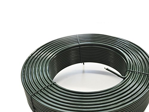 Spanndraht 80 m Ring, Ø 3,8 mm stark, inkl. PVC-Mantel grün, Drahtkern Ø 2,6 mm Spanndraht 80 m Ring, Ø 3,8 mm stark, inkl. PVC-Mantel grün, Drahtkern Ø 2,6 mm von Zaun-Nagel