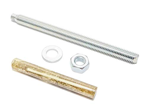 20 Stk.Profi Verbundankerpatrone + Ankerstange M12 x 160 mm verzinkt I Schwerlastdübel I Schwerlastanker I Patrone von Zaundirekt