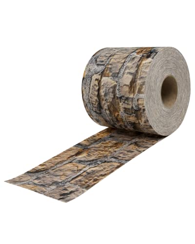 Zaundruck Sichtschutzstreifen Polyester - nachhaltiger Sichtschutz für Doppelstabmattenzaun - Motiv Windschutz 26 m x 19 cm - Sichtschutz-Rolle - Münsterland von Zaundruck