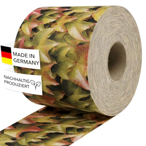 Zaundruck Sichtschutzstreifen Polyester - nachhaltiger Sichtschutz für Doppelstabmattenzaun - Motiv Windschutz 26 m x 19 cm - Sichtschutz-Rolle - Breisgau von Zaundruck