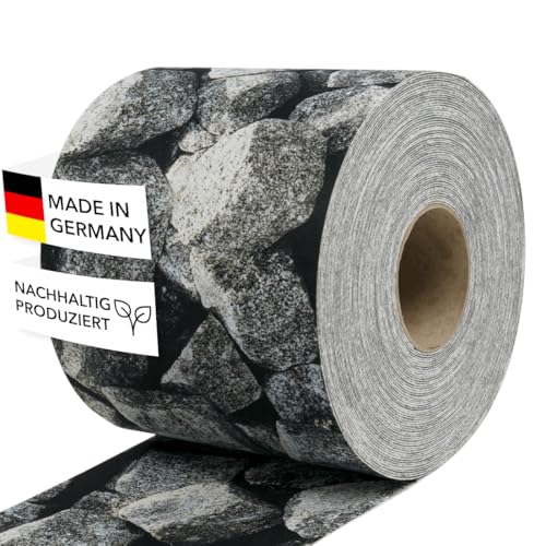 Zaundruck Sichtschutzstreifen Polyester - nachhaltiger Sichtschutz für Doppelstabmattenzaun - Motiv Windschutz 26 m x 19 cm - Sichtschutz-Rolle - Granitwürfel Zaundruck Sichtschutzstreifen Polyester - nachhaltiger Sichtschutz für Doppelstabmattenzaun - Motiv Windschutz 26 m x 19 cm - Sichtschutz-Rolle - Granitwürfel von Zaundruck