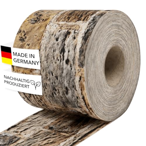 Zaundruck Sichtschutzstreifen Polyester - nachhaltiger Sichtschutz für Doppelstabmattenzaun - Motiv Windschutz 26 m x 19 cm - Sichtschutz-Rolle - Roma Zaundruck Sichtschutzstreifen Polyester - nachhaltiger Sichtschutz für Doppelstabmattenzaun - Motiv Windschutz 26 m x 19 cm - Sichtschutz-Rolle - Roma von Zaundruck
