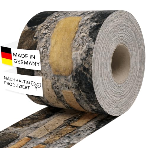 Zaundruck Sichtschutzstreifen Polyester - nachhaltiger Sichtschutz für Doppelstabmattenzaun - Motiv Windschutz 26 m x 19 cm - Sichtschutz-Rolle - Steinmix Zaundruck Sichtschutzstreifen Polyester - nachhaltiger Sichtschutz für Doppelstabmattenzaun - Motiv Windschutz 26 m x 19 cm - Sichtschutz-Rolle - Steinmix von Zaundruck