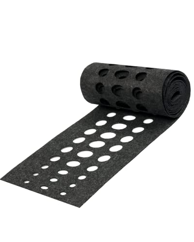 Zaundruck einzelner Sichtschutzstreifen aus Techno-Vlies - nachhaltiger Sichtschutz mit Laser Ornament - Windschutz 2,6 m x 19 cm - Schutzstreifen - Milano Bubble Zaundruck einzelner Sichtschutzstreifen aus Techno-Vlies - nachhaltiger Sichtschutz mit Laser Ornament - Windschutz 2,6 m x 19 cm - Schutzstreifen - Milano Bubble von Zaundruck