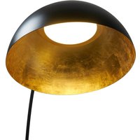 Zava 1962 LED Bogenleuchte schwarz / Blattgold Zava 1962 LED Bogenleuchte schwarz / Blattgold von Zava