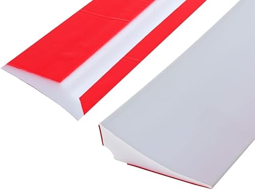 3 Meter Selbstklebend Schwallschutzleiste Dusche Silikon Wasserstopper Badewannen-Randleiste,Duschschwelle Wasserdamm für Küchen,Bäder,Waschbecken,Arbeitsplatte,Weiß(3.5cm Breite,Beidseitig klebend) von Zayejod