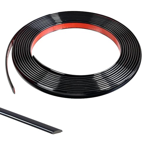 5M Schwarz Kachelkantenleiste Zierleisten Selbstklebend Tapetenrand Wandperlenleiste Dekorative flache Kante Flexible PVC Vollendungsleisten für Wandkacheln,Decke,Spiegel,Schrank,Platte,13mm 5M Schwarz Kachelkantenleiste Zierleisten Selbstklebend Tapetenrand Wandperlenleiste Dekorative flache Kante Flexible PVC Vollendungsleisten für Wandkacheln,Decke,Spiegel,Schrank,Platte,13mm von Zayejod
