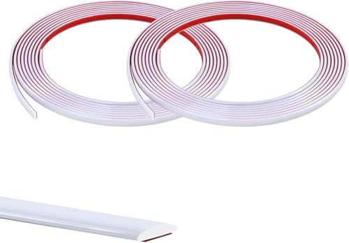 8M Weiß Kachelkantenleiste Zierleisten Selbstklebend Tapetenrand Wandperlenleiste Dekorative flache Kante Flexible PVC Vollendungsleisten für Wandkacheln,Decke,Spiegel,Schrank,Platte,10mm 8M Weiß Kachelkantenleiste Zierleisten Selbstklebend Tapetenrand Wandperlenleiste Dekorative flache Kante Flexible PVC Vollendungsleisten für Wandkacheln,Decke,Spiegel,Schrank,Platte,10mm von Zayejod