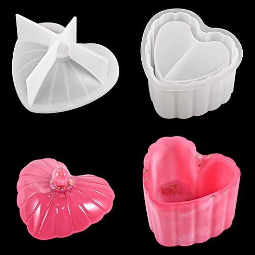 Zayookey Epoxidharz Formen Muschel Aufbewahrungsbox Silikonform mit Deckel 3D Storage Box Resin Mold Dose Gießform Schmuckbox Harzform für DIY Kunsthandwerk Bonbonbehälter Schachtel Dekoration Zayookey Epoxidharz Formen Muschel Aufbewahrungsbox Silikonform mit Deckel 3D Storage Box Resin Mold Dose Gießform Schmuckbox Harzform für DIY Kunsthandwerk Bonbonbehälter Schachtel Dekoration von Zayookey