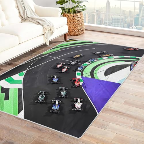 Zbeiba Teppich 50x80 cm, Extremes Rallye-Auto 3D Muster, Wohnzimmer Teppich,Weicher Kurzflor Teppiche für Schlafzimmer, Kinderzimmer, Flur, Antirutsch, Waschbarer,Heimdekoration Zbeiba Teppich 50x80 cm, Extremes Rallye-Auto 3D Muster, Wohnzimmer Teppich,Weicher Kurzflor Teppiche für Schlafzimmer, Kinderzimmer, Flur, Antirutsch, Waschbarer,Heimdekoration von Zbeiba