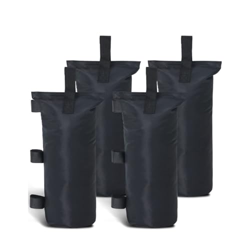 Gewichte für Pavillon, 800D Oxford Zelt-Sandsack, Sandsäcke, Gewichtsbeutel, Befüllbar Wiederverwendbar, für Pavillon, Zelt, Faltpavillon, 4 Stück von Zbozzba