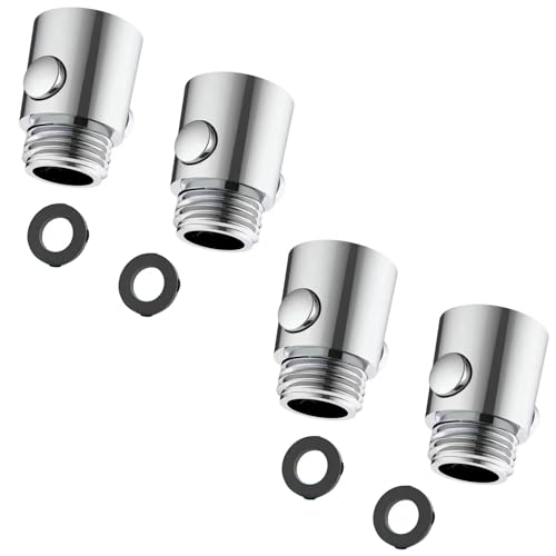 4 Stück Duschkopf Absperrventil Set Dusche Absperrventil Wasserdurchflussregelventil Stoppfunktion Ventil zur Mengenregulierung, Anwendbar auf Wassereinsparung Duschköpfe Gartenschlauch 4 Stück Duschkopf Absperrventil Set Dusche Absperrventil Wasserdurchflussregelventil Stoppfunktion Ventil zur Mengenregulierung, Anwendbar auf Wassereinsparung Duschköpfe Gartenschlauch von Zbssny