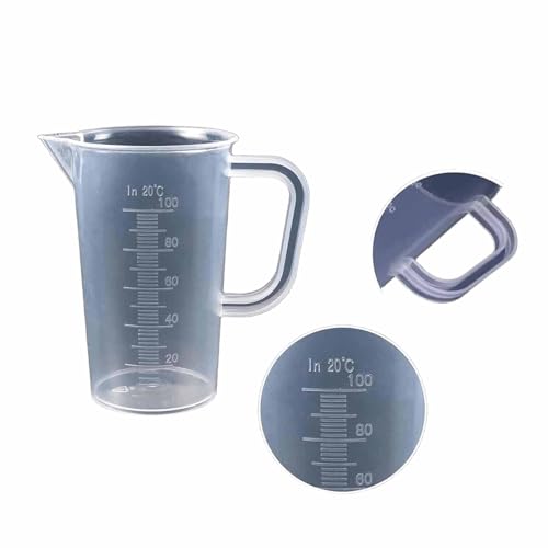 Messbecher Set 100ml+250ml Präziser Hitzebeständiger Messbecher Klein Mini Litermaß für Küche,Labor Öl 2er Set Messbecher Set 100ml+250ml Präziser Hitzebeständiger Messbecher Klein Mini Litermaß für Küche,Labor Öl 2er Set von Zbssny