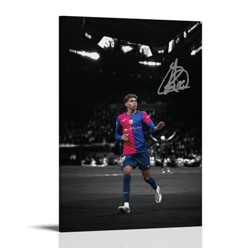 Zbwqlte Lamine Yamal Fußball-Superstar-Poster, Kunst, Leinwand, Gemälde, Dekor, Wanddruck, Foto, Zuhause, moderne Dekoration, 40 x 60 cm Zbwqlte Lamine Yamal Fußball-Superstar-Poster, Kunst, Leinwand, Gemälde, Dekor, Wanddruck, Foto, Zuhause, moderne Dekoration, 40 x 60 cm von Zbwqlte