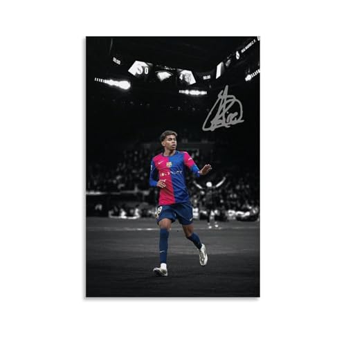 Zbwqlte Lamine Yamal Fußball-Superstar-Posterdruck, Fotokunst, Malerei, Leinwand, Heimdekoration, Schlafzimmer, moderne Dekorationen, 60 x 90 cm Zbwqlte Lamine Yamal Fußball-Superstar-Posterdruck, Fotokunst, Malerei, Leinwand, Heimdekoration, Schlafzimmer, moderne Dekorationen, 60 x 90 cm von Zbwqlte