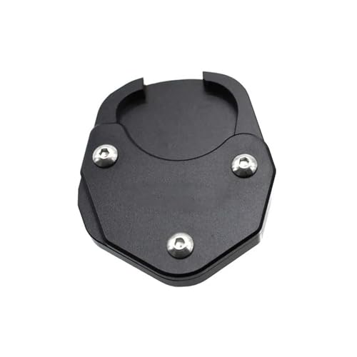 ZcerA Motorrad Aluminium Kickstand Fuß Seite Ständer Verlängerung Pad Unterstützung Platte Vergrößern Kompatibel Mit Sport 660 2022 2023(Black) von ZcerA