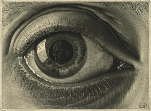 Zchdk Yhdesh Auge von M.C. Escher-Poster, Leinwand-Wandkunst, M.C. Escher Print M.C. Escher-Bild, abstraktes Gemälde für Wohnzimmer, Heimdekoration, 40 x 60 cm, ohne Rahmen von Zchdk Yhdesh