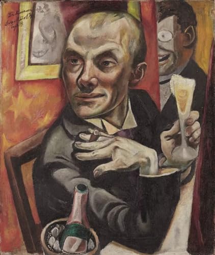 Zchdk Yhdesh Max Beckmann Poster Selbstporträt Abstrakte Wandkunst Max Beckmann Drucke Vintage-Leinwandgemälde für Heimdekoration, Bild, 50 x 70 cm, ohne Rahmen Zchdk Yhdesh Max Beckmann Poster Selbstporträt Abstrakte Wandkunst Max Beckmann Drucke Vintage-Leinwandgemälde für Heimdekoration, Bild, 50 x 70 cm, ohne Rahmen von Zchdk Yhdesh