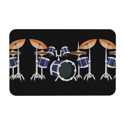 Jazz Drum Printing Kieselgur Matte, bequeme Bodenmatte für Dusche, rutschfeste Kieselgur Matte 50 x 80 cm Jazz Drum Printing Kieselgur Matte, bequeme Bodenmatte für Dusche, rutschfeste Kieselgur Matte 50 x 80 cm von Zcmkjlg