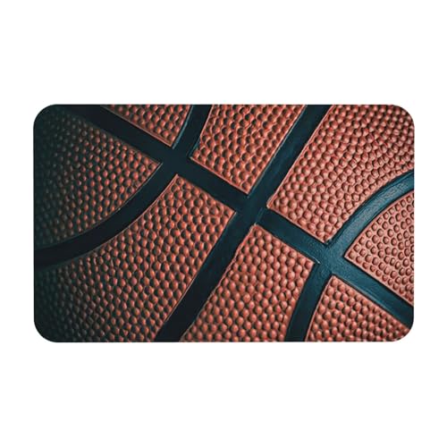 Kieselgur-Matte, Basketball-Sportdruck, 50 x 80 cm, bequeme Bodenmatte für Dusche, rutschfeste Kieselgur Kieselgur-Matte, Basketball-Sportdruck, 50 x 80 cm, bequeme Bodenmatte für Dusche, rutschfeste Kieselgur von Zcmkjlg