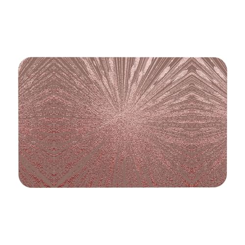 Kieselgur Matte mit rotgoldenem rosa Druck, 50 x 80 cm, bequeme Bodenmatte für Dusche, rutschfeste Kieselgur Kieselgur Matte mit rotgoldenem rosa Druck, 50 x 80 cm, bequeme Bodenmatte für Dusche, rutschfeste Kieselgur von Zcmkjlg