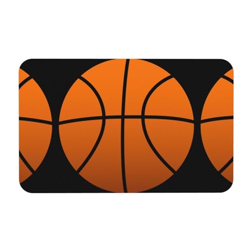 Kieselgur mit Basketballdruck, 50 x 80 cm, bequeme Bodenmatte für Dusche, rutschfeste Kieselgur Kieselgur mit Basketballdruck, 50 x 80 cm, bequeme Bodenmatte für Dusche, rutschfeste Kieselgur von Zcmkjlg