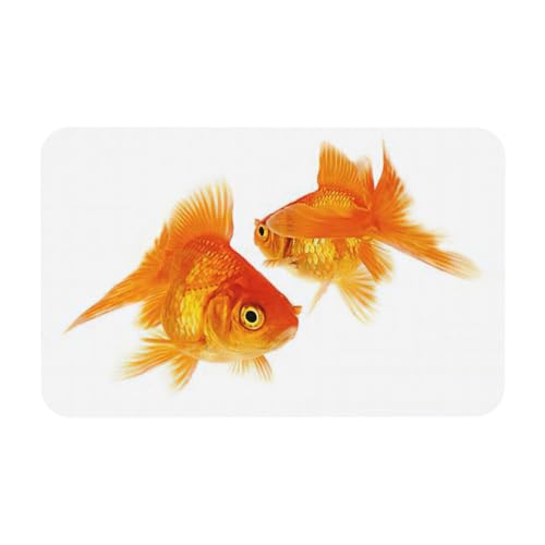 Kieselgur mit süßem Goldfisch-Druck, 50 x 80 cm, bequeme Bodenmatte für Dusche, rutschfeste Kieselgur Kieselgur mit süßem Goldfisch-Druck, 50 x 80 cm, bequeme Bodenmatte für Dusche, rutschfeste Kieselgur von Zcmkjlg