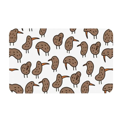 Kiwi Bird Kieselgur-Matte, niedlicher Druck, 50 x 80 cm, bequeme Bodenmatte für Dusche, rutschfeste Kieselgur Matte Kiwi Bird Kieselgur-Matte, niedlicher Druck, 50 x 80 cm, bequeme Bodenmatte für Dusche, rutschfeste Kieselgur Matte von Zcmkjlg