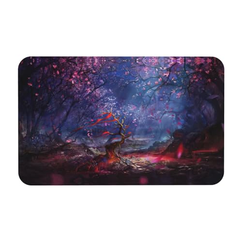 Zcmkjlg Kieselgur-Matte, Motiv: Herbstblumen, Baumlandschaft, 50 x 80 cm, bequeme Bodenmatte für die Dusche, rutschfeste Kieselgur Zcmkjlg Kieselgur-Matte, Motiv: Herbstblumen, Baumlandschaft, 50 x 80 cm, bequeme Bodenmatte für die Dusche, rutschfeste Kieselgur von Zcmkjlg