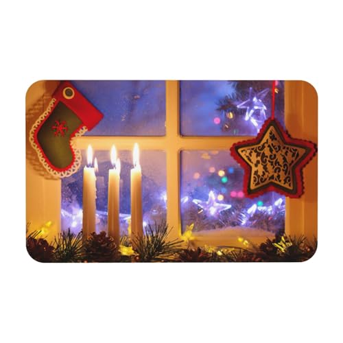 Zcmkjlg Kieselgur mit Aufschrift "Merry Christmas", 50 x 80 cm, bequeme Bodenmatte für die Dusche, rutschfeste Kieselgur Zcmkjlg Kieselgur mit Aufschrift "Merry Christmas", 50 x 80 cm, bequeme Bodenmatte für die Dusche, rutschfeste Kieselgur von Zcmkjlg