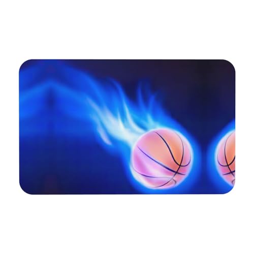 Zcmkjlg Kieselgur mit Basketball-Druck, 50 x 80 cm, bequeme Bodenmatte für Dusche, rutschfeste Kieselgur Zcmkjlg Kieselgur mit Basketball-Druck, 50 x 80 cm, bequeme Bodenmatte für Dusche, rutschfeste Kieselgur von Zcmkjlg