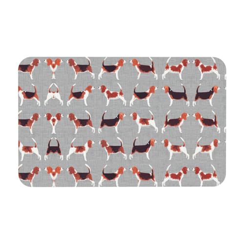 Zcmkjlg Kieselgur mit Beagle-Muster, 50 x 80 cm, bequeme Bodenmatte für Dusche, rutschfeste Kieselgur Zcmkjlg Kieselgur mit Beagle-Muster, 50 x 80 cm, bequeme Bodenmatte für Dusche, rutschfeste Kieselgur von Zcmkjlg