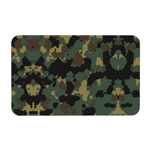 Zcmkjlg Kieselgur mit Camouflage-Muster, 50 x 80 cm, bequeme Bodenmatte für Dusche, rutschfeste Kieselgur Zcmkjlg Kieselgur mit Camouflage-Muster, 50 x 80 cm, bequeme Bodenmatte für Dusche, rutschfeste Kieselgur von Zcmkjlg