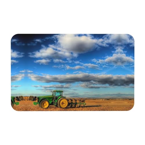 Zcmkjlg Kieselgur mit Fantasy-Farm-Traktor-Druck, 50 x 80 cm, bequeme Bodenmatte für Dusche, rutschfeste Kieselgur Zcmkjlg Kieselgur mit Fantasy-Farm-Traktor-Druck, 50 x 80 cm, bequeme Bodenmatte für Dusche, rutschfeste Kieselgur von Zcmkjlg