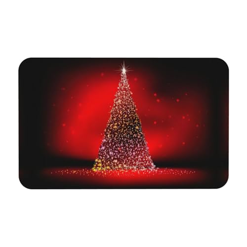 Zcmkjlg Kieselgur mit Weihnachtsbaum, glitzernder Druck, 50 x 80 cm, bequeme Bodenmatte für die Dusche, rutschfeste Kieselgur Zcmkjlg Kieselgur mit Weihnachtsbaum, glitzernder Druck, 50 x 80 cm, bequeme Bodenmatte für die Dusche, rutschfeste Kieselgur von Zcmkjlg