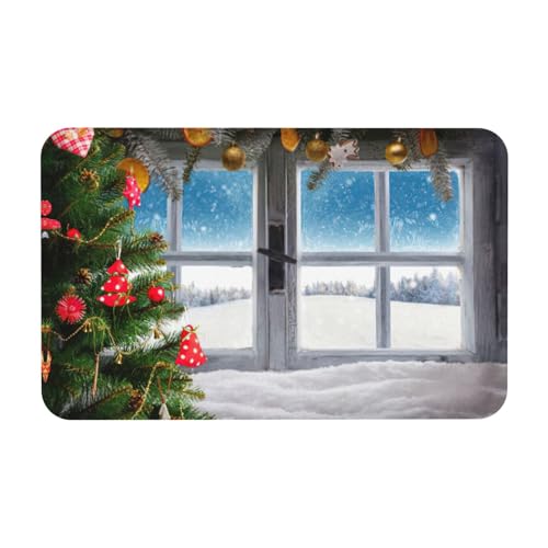 Zcmkjlg Kieselgur mit Weihnachtsbaum-Motiv, 50 x 80 cm, bequeme Bodenmatte für die Dusche, rutschfeste Kieselgur Zcmkjlg Kieselgur mit Weihnachtsbaum-Motiv, 50 x 80 cm, bequeme Bodenmatte für die Dusche, rutschfeste Kieselgur von Zcmkjlg