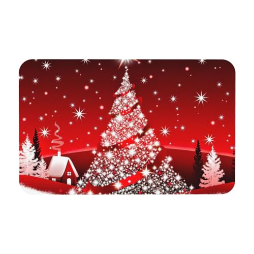 Zcmkjlg Kieselgur mit Weihnachtsbaum-Motiv, 50 x 80 cm, bequeme Bodenmatte für die Dusche, rutschfeste Kieselgur Zcmkjlg Kieselgur mit Weihnachtsbaum-Motiv, 50 x 80 cm, bequeme Bodenmatte für die Dusche, rutschfeste Kieselgur von Zcmkjlg