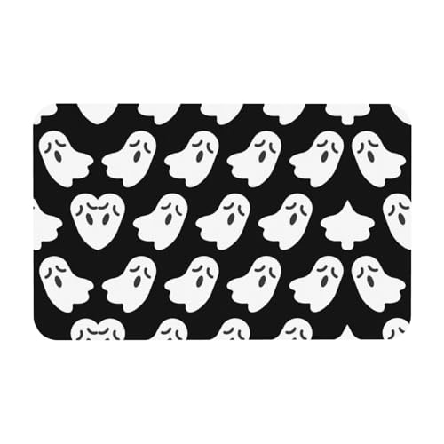 Zcmkjlg Kieselgur mit niedlichem Geistermotiv, 50 x 80 cm, bequeme Bodenmatte für die Dusche, rutschfeste Kieselgur Zcmkjlg Kieselgur mit niedlichem Geistermotiv, 50 x 80 cm, bequeme Bodenmatte für die Dusche, rutschfeste Kieselgur von Zcmkjlg