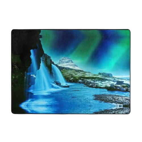 Zcmkjlg Natural Wonders Flanell-Teppich, 203 x 147 cm, weicher, rutschfester Teppich, Wohnzimmermatte, große weiche Couchtischmatte Zcmkjlg Natural Wonders Flanell-Teppich, 203 x 147 cm, weicher, rutschfester Teppich, Wohnzimmermatte, große weiche Couchtischmatte von Zcmkjlg