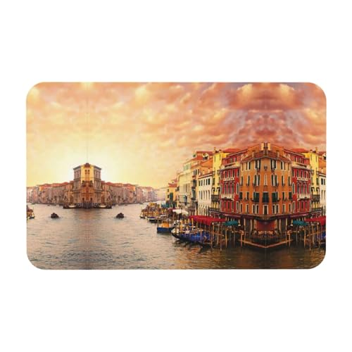 Zcmkjlg Schöne Venedig-Kieselgurmatte, 50 x 80 cm, bequeme Bodenmatte für Dusche, rutschfeste Kieselgur Zcmkjlg Schöne Venedig-Kieselgurmatte, 50 x 80 cm, bequeme Bodenmatte für Dusche, rutschfeste Kieselgur von Zcmkjlg