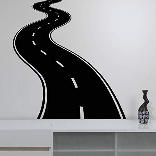Zdklfm69 WandSticker Wandtattoos Vinyl Curved Road Pattern Abnehmbarer Salon Wohnzimmer Schlafzimmer Wanddekor 76x74cm Zdklfm69 WandSticker Wandtattoos Vinyl Curved Road Pattern Abnehmbarer Salon Wohnzimmer Schlafzimmer Wanddekor 76x74cm von Zdklfm69
