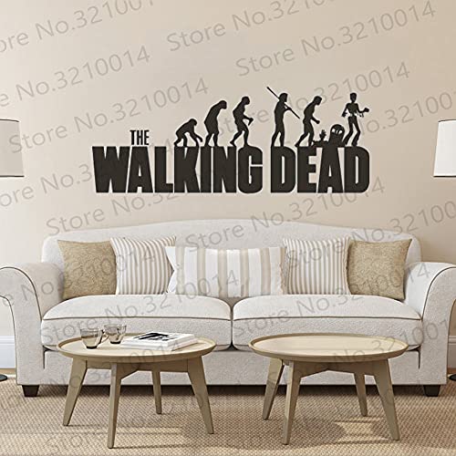 WandSticker Wandtattoos Walking Dead Evolution Home Wanddekoration 148x59cm von Zdklfm69