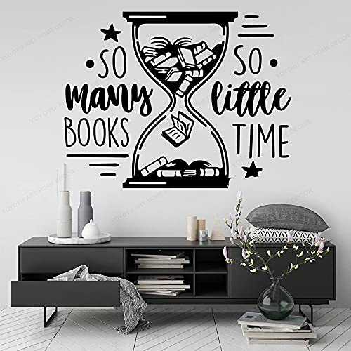 Zdklfm69 WandSticker Wandtattoos so viele Bücher so wenig Zeit Motivation Reading Room Library Vinyl Buchladen Dekoration 57x73cm Zdklfm69 WandSticker Wandtattoos so viele Bücher so wenig Zeit Motivation Reading Room Library Vinyl Buchladen Dekoration 57x73cm von Zdklfm69