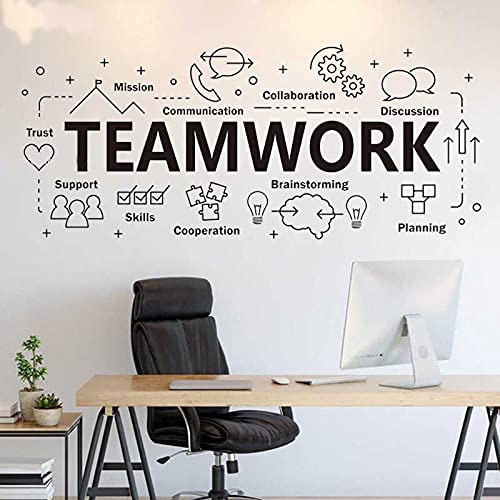 Zdklfm69 Wandtattoos Wandaufkleber Teamwork Word Sign Office Murals Zusammenarbeit Inspirational Quote Vinyl Sticker Art Decor Sticker 84x196cm Zdklfm69 Wandtattoos Wandaufkleber Teamwork Word Sign Office Murals Zusammenarbeit Inspirational Quote Vinyl Sticker Art Decor Sticker 84x196cm von Zdklfm69